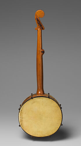 Double head fretless banjo