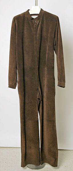 Jumpsuit, Givenchy Gentleman (French), leather, French 