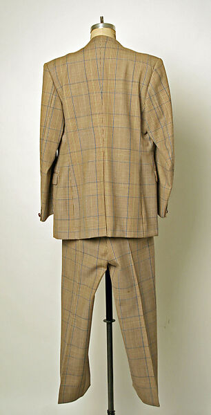 Suit, wool, American or European