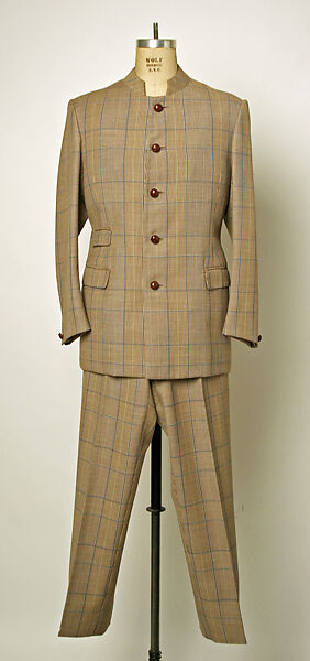 Suit, wool, American or European 