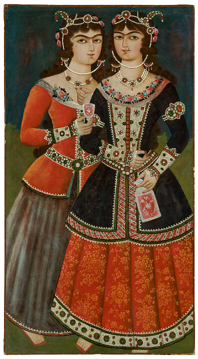 Sisters, Oil on canvas