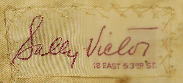 Suit, Sally Victor (American, 1905–1977), wool, American