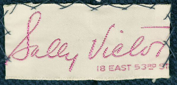 Suit, Sally Victor (American, 1905–1977), wool, cotton, American