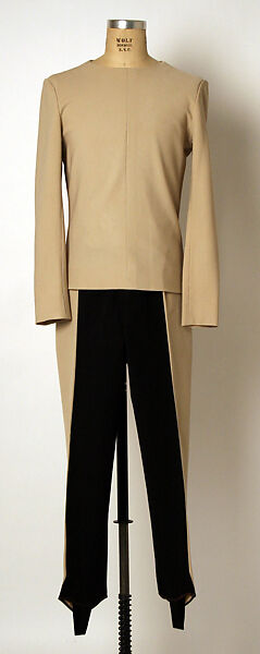 Suit, Ruben Torres (American, b. 1931), wool, Lycra, French 