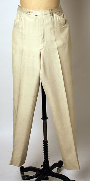 Suit, silk, French