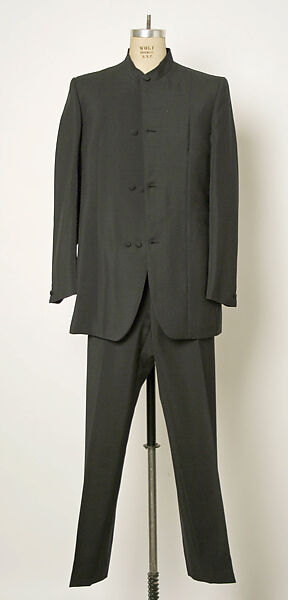 Suit, wool, French 