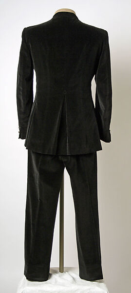 Evening suit, cotton, Italian