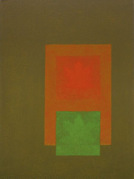 Autumn III, Zahoor ul Akhlaq (Pakistani, born New Delhi (British India) 1941–1999, Lahore), Acrylic on canvas 