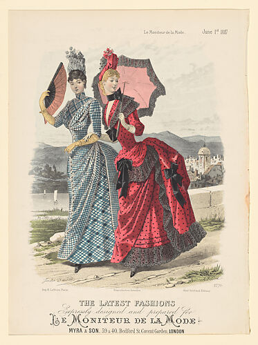 The Latest Fashions, Expressly Designed and Prepared for Le Moniteur de la Mode