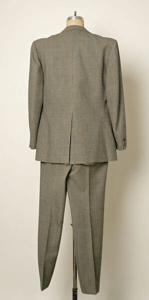 Suit, wool, French