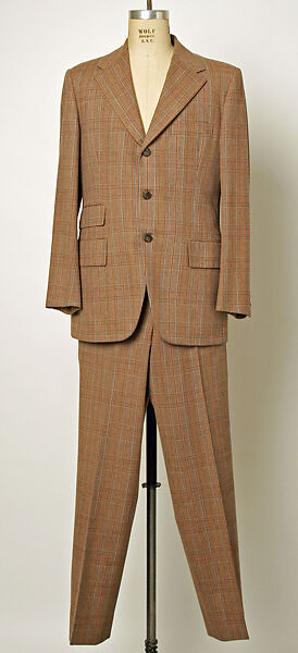 Suit, House of Balmain (French, founded 1945), wool, French 