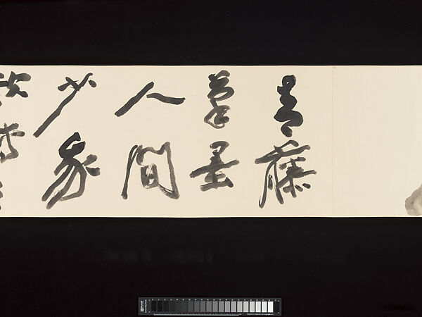 Plants and Flowers of the Four Seasons, Chang Dai-chien (Zhang Daqian) (Chinese, 1899–1983), Handscroll; ink on paper, Brazil