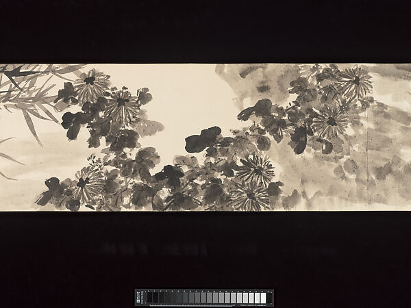 Plants and Flowers of the Four Seasons, Chang Dai-chien (Zhang Daqian) (Chinese, 1899–1983), Handscroll; ink on paper, Brazil