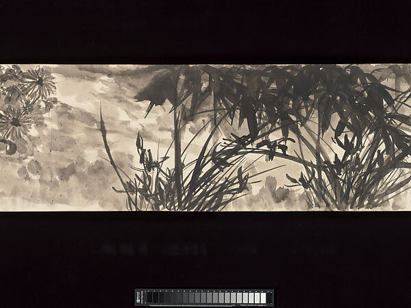 Plants and Flowers of the Four Seasons, Chang Dai-chien (Zhang Daqian) (Chinese, 1899–1983), Handscroll; ink on paper, Brazil