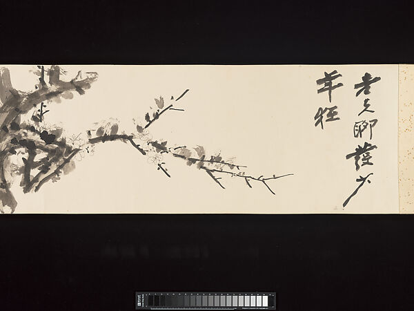 Plants and Flowers of the Four Seasons, Chang Dai-chien (Zhang Daqian) (Chinese, 1899–1983), Handscroll; ink on paper, Brazil