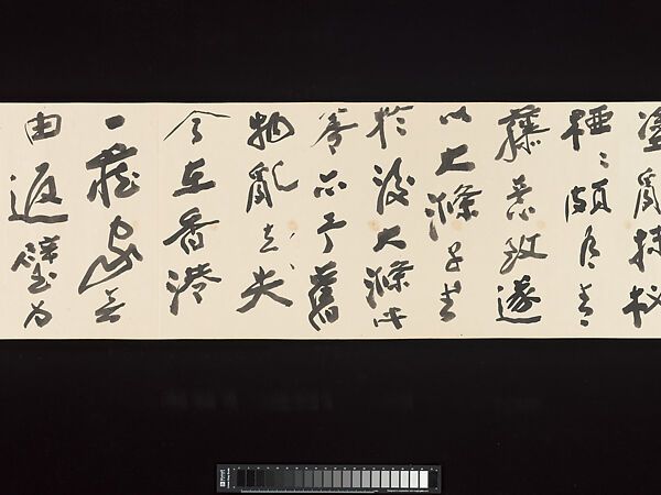 Plants and Flowers of the Four Seasons, Chang Dai-chien (Zhang Daqian) (Chinese, 1899–1983), Handscroll; ink on paper, Brazil
