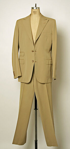 Suit, wool, American 