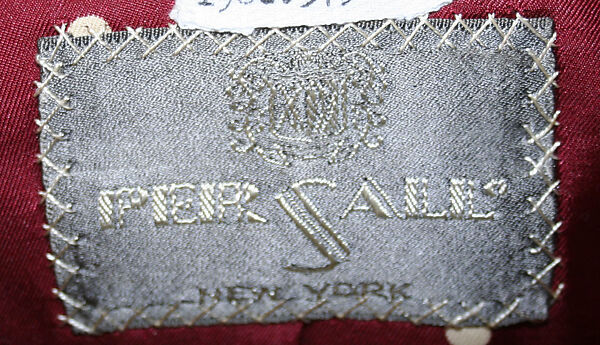 Suit, wool, American