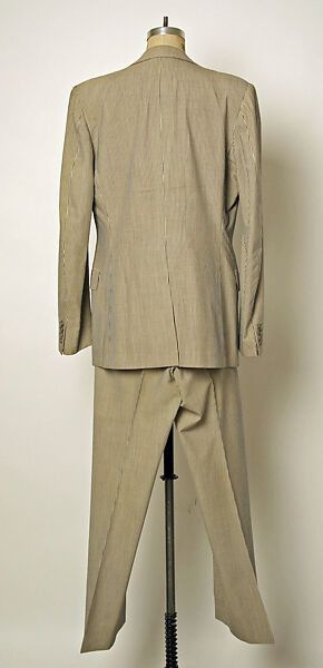 Suit, wool, American