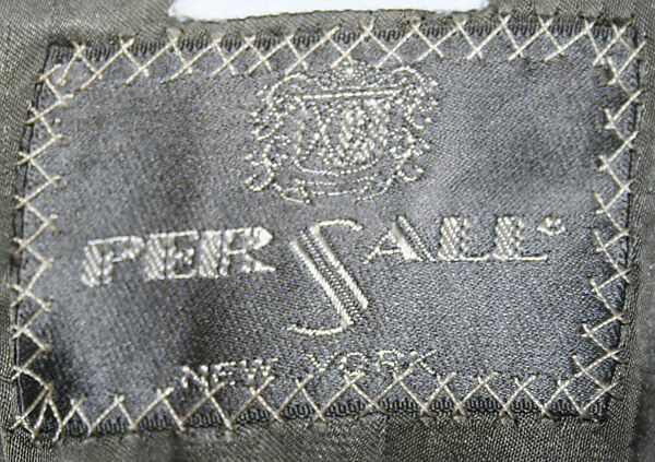 Suit, wool, American