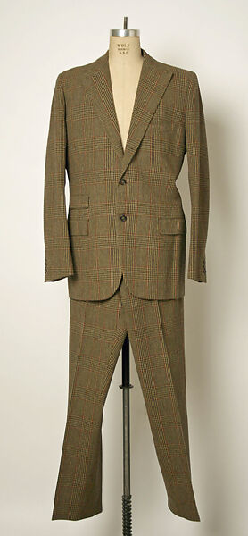 Suit, wool, American 