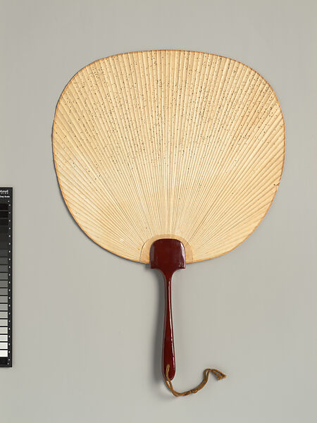 Lotus, Chang Dai-chien (Zhang Daqian) (Chinese, 1899–1983), Fan; ink and color on paper, USA