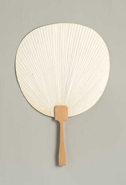 Lotus, Chang Dai-chien (Zhang Daqian) (Chinese, 1899–1983), Fan; ink and color on paper, USA