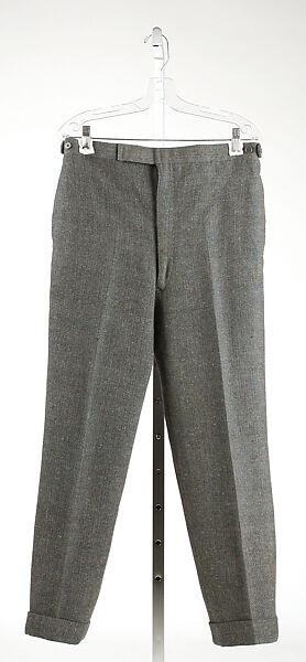 Trousers, wool, rubber, British 