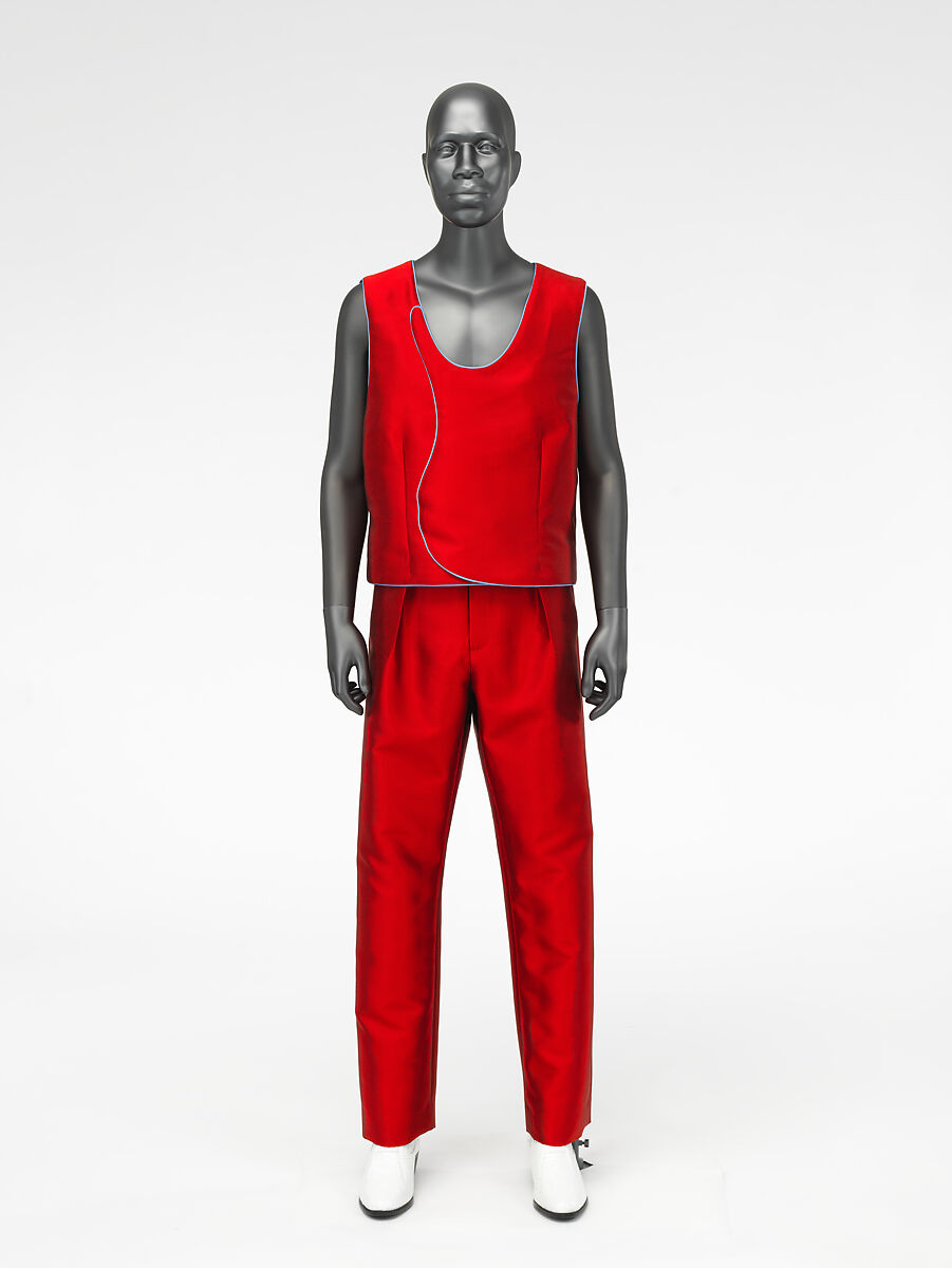 Collection 3, Look 6, Pyer Moss (American, founded 2013), silk, wool, American