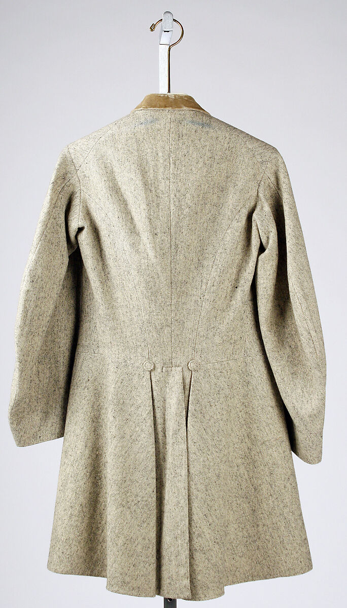 Jacket, wool, silk, British