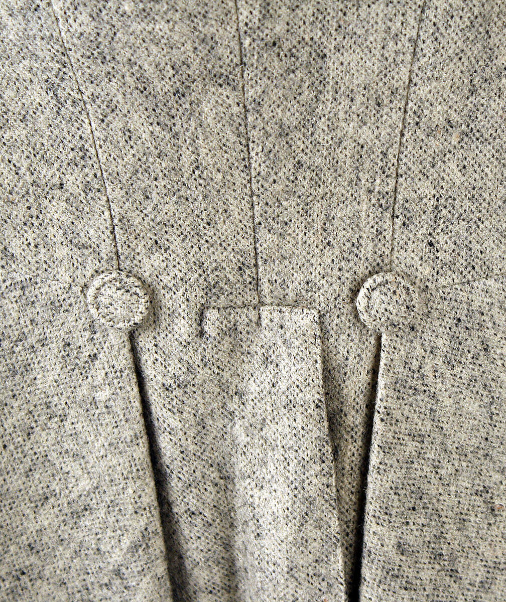 Jacket, wool, silk, British