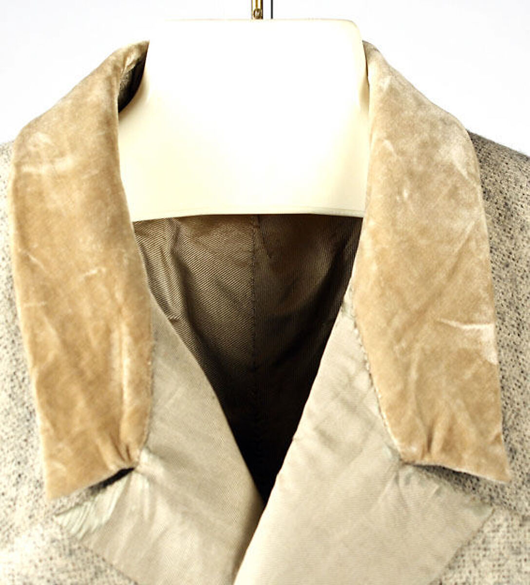 Jacket, wool, silk, British