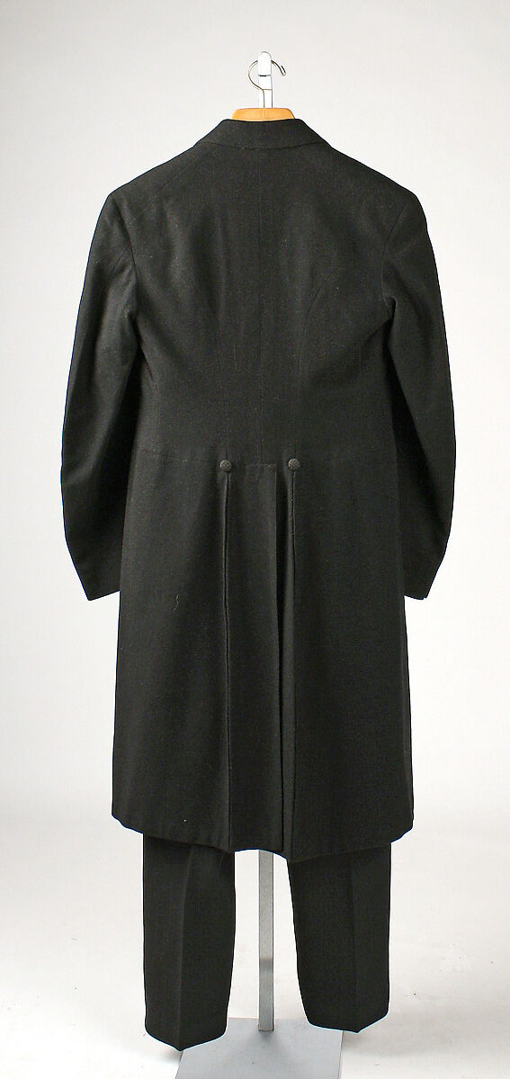 Suit, wool, probably American