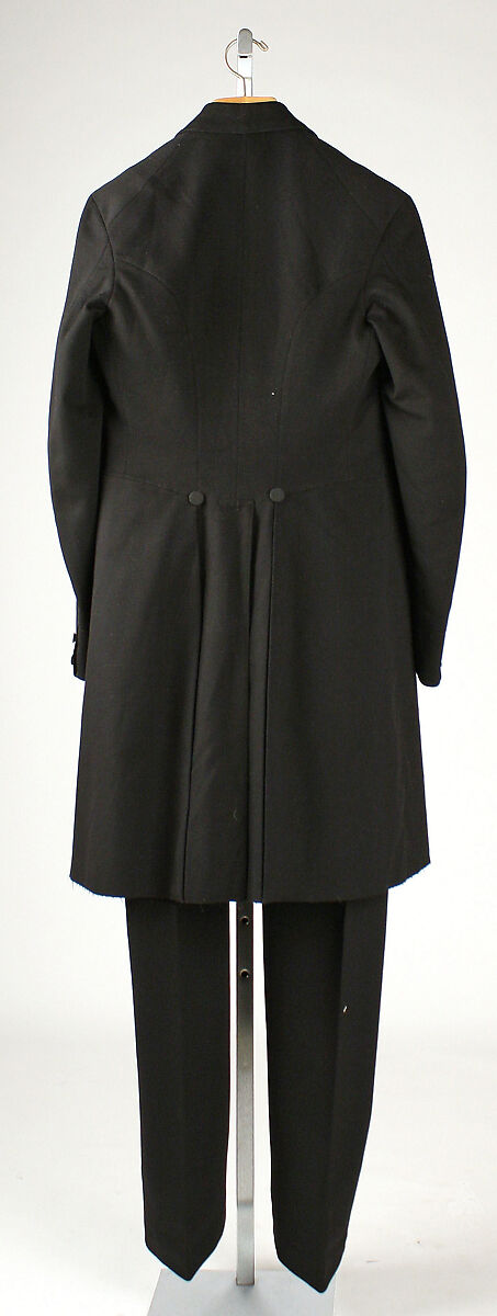 Suit, wool, silk, American