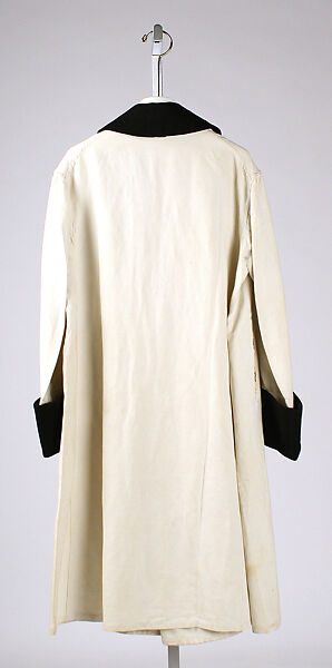 Ensemble, cotton, leather, French