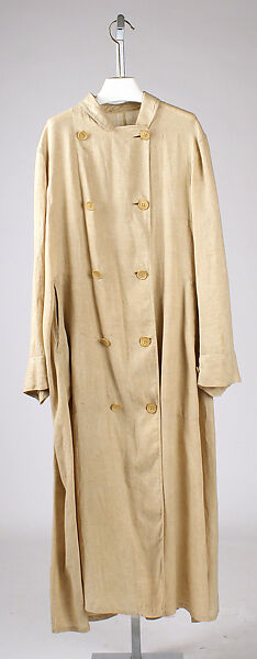 Duster, linen, American 