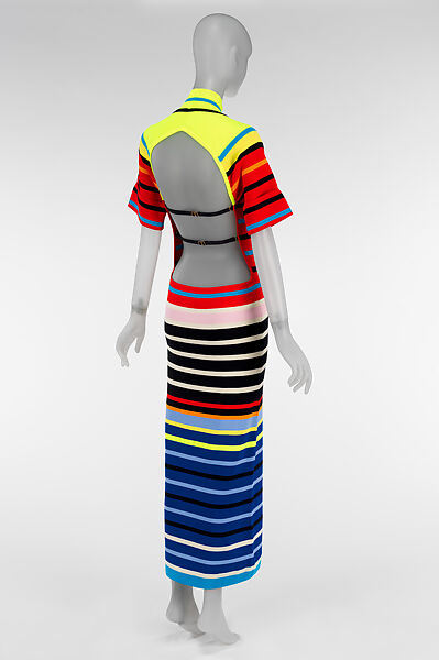 Dress, Christopher John Rogers (American, born Louisiana, 1993), synthetic, American