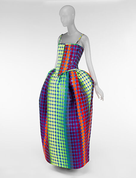 Ensemble, Christopher John Rogers (American, born Louisiana, 1993), silk, synthetic, American