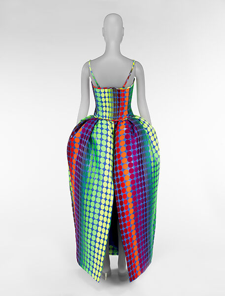 Ensemble, Christopher John Rogers (American, born Louisiana, 1993), silk, synthetic, American