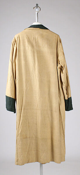 Duster, cotton, linen, British