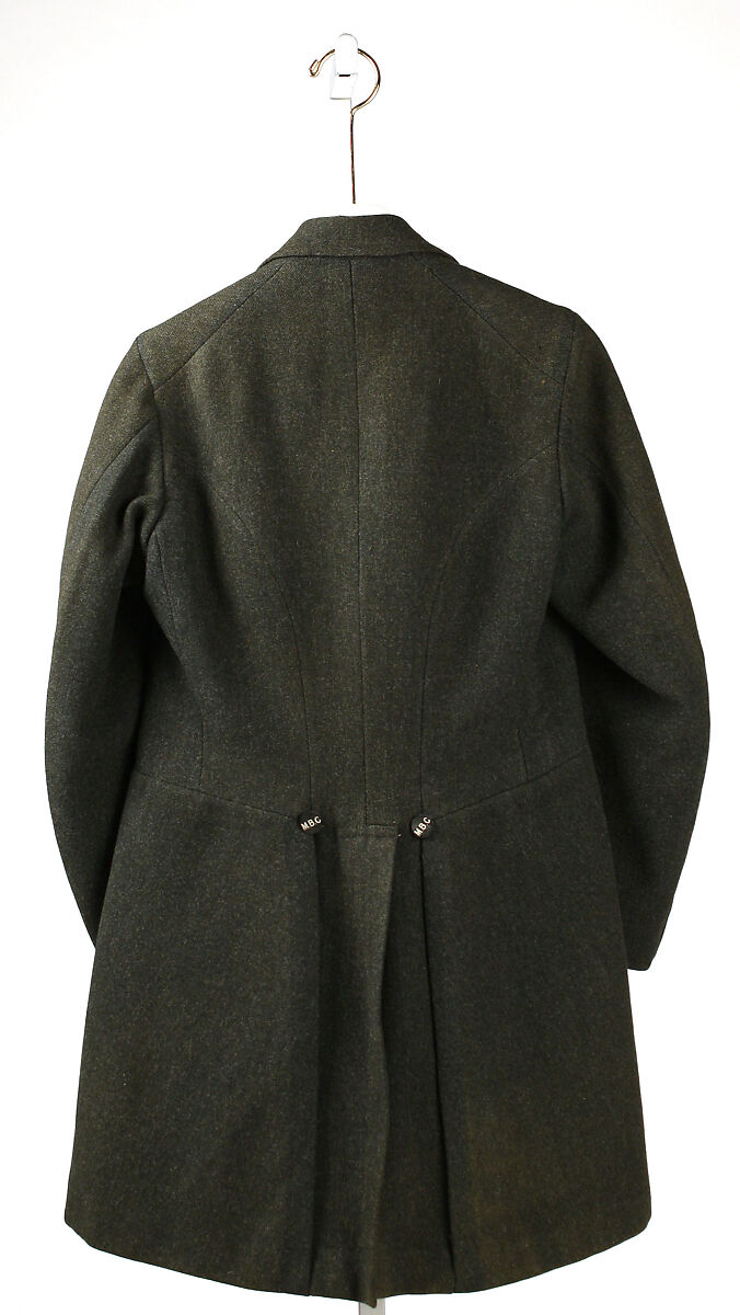 Riding jacket, wool, British