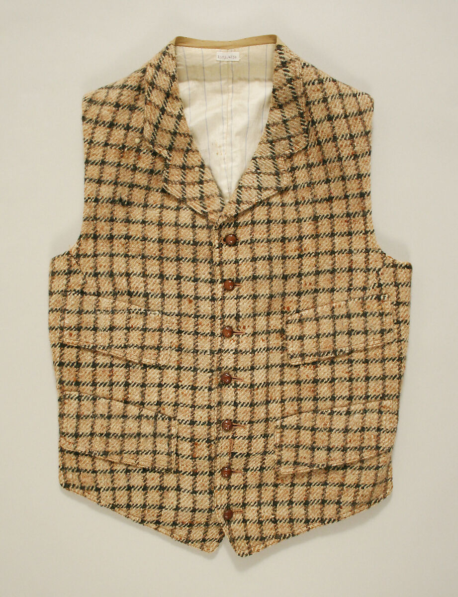 Ensemble, wool, cotton, British