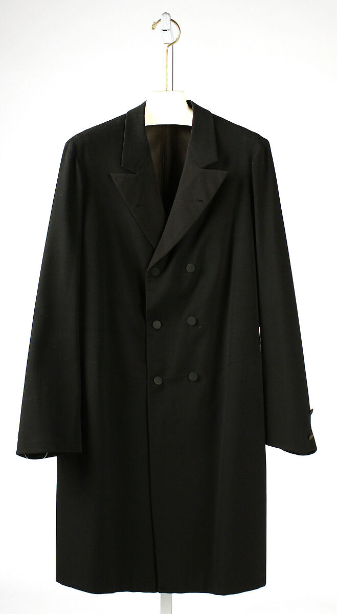 Wedding frock coat, wool, American or European 