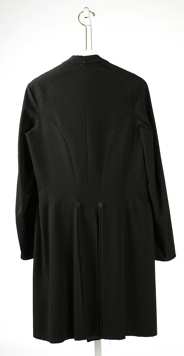 Wedding frock coat, wool, American or European