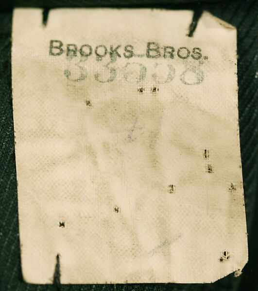 Ensemble, wool, silk, cotton, American