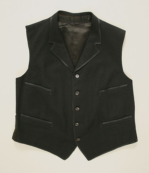 Ensemble, wool, silk, American