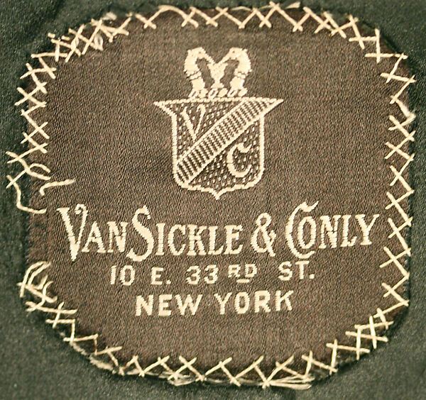 Ensemble, wool, silk, American