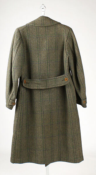 Overcoat, wool, American