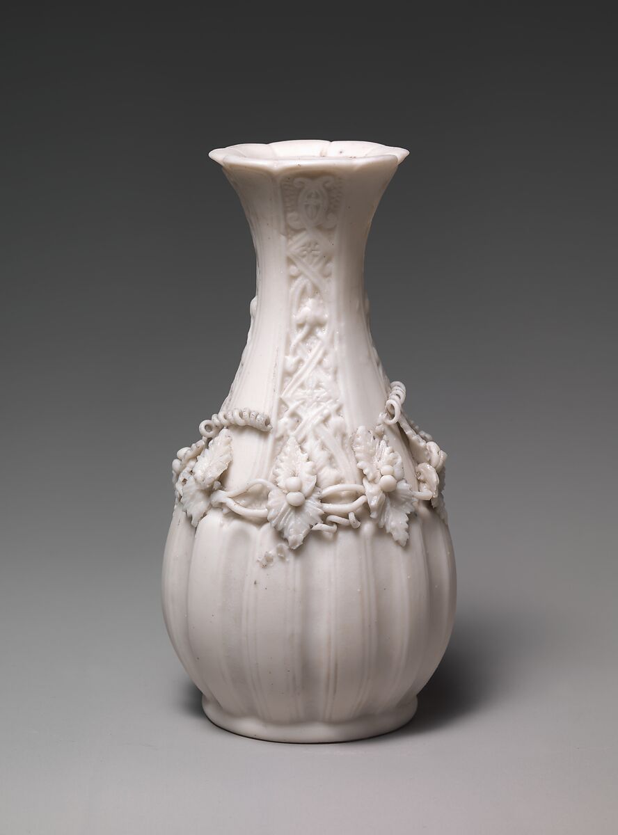 Vase, Parian porcelain, American 