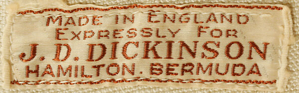Jacket, linen, British